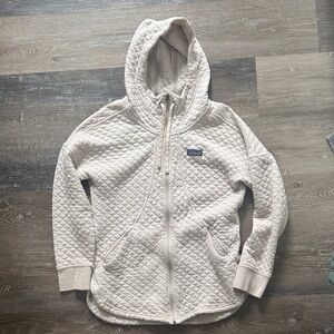 Patagonia Organic Cotton Quilted Hoodie